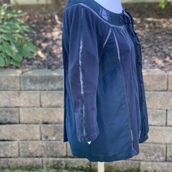 Anthropologie Delitta Boho Peasant Blouse - Picture 6 of 13